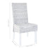 Swen Studio -  Dining Chairs 6 pcs Light Brown Kubu Rattan and Mango Wood(3x246654)